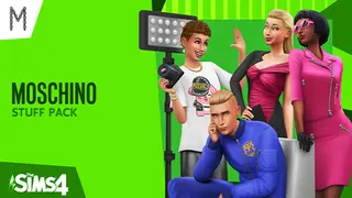 The Sims 4 Moschino Stuff