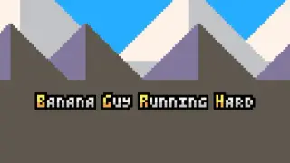 Banana Guy Running Hard