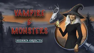 Vampire & Monsters: Hidden Object Games