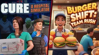 CURE - A Hospital Simulator x Burger Shift: Team Rush