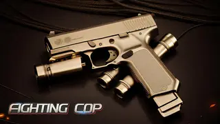 Fighting cop