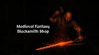Medieval Fantasy Blacksmith Shop