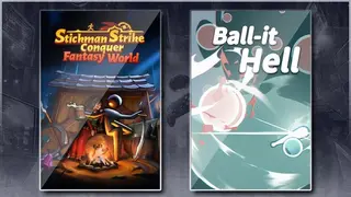 Stickman Strikes: Conquer Fantasy World & Ball-it Hell