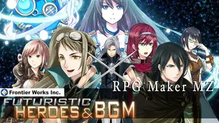 RPG Maker MZ - Frontier Works: Futuristic Heroes and BGM