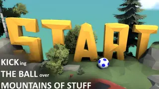 Kicking The Ball Over Mountains of Stuff