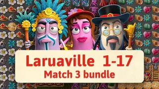 Laruaville all 17 games Match 3 bundle