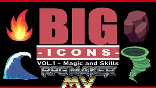 RPG Maker MV - Big Icons Vol 1 - Magic and Skills