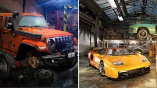 Offroad Mechanic Simulator & Car Mechanic Simulator 2021 - PS5