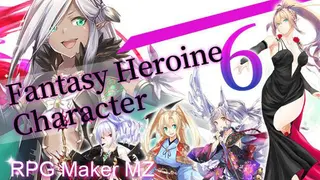 RPG Maker MZ - Fantasy Heroine Character Pack 6