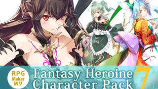 RPG Maker MV - Fantasy Heroine Character Pack 7