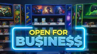 OPEN FOR BUSINESS