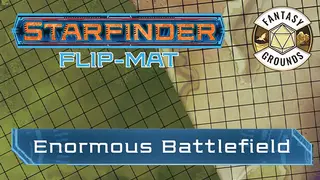 Fantasy Grounds - Starfinder RPG - Starfinder Flip-Mat - Enormous Battlefield