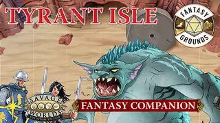 Fantasy Grounds - The Savage Caverns of Tyrant Isle Fantasy Adventure