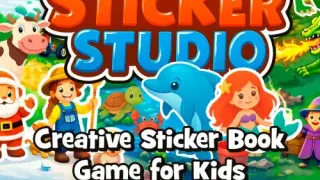 Super Sticker Studio - Creative Sticker Book Game for Kids - Switch