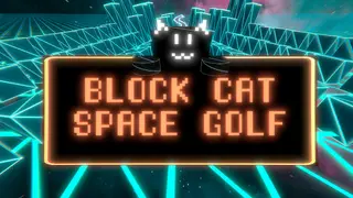 BLOCK CAT SPACE GOLF