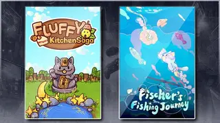 Fluffy Kitchen Saga & Fischer's Fishing Journey