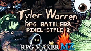 RPG Maker MZ - Tyler Warren RPG Battlers Pixel-Style 2