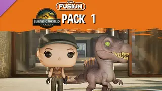 Funko Fusion - Jurassic World 重生 Rebirth Pack 1 -Zora Bennett and Spinosaurus Deluxe