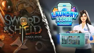 Sword 'n Shield x Laundry Store Simulator