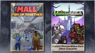 Mall: Tidy Up Together & Monster Battles