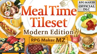 RPG Maker MZ - Meal Time Tileset - Modern