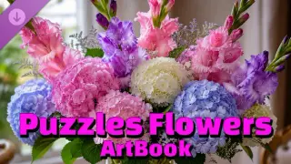 Puzzles Flowers Artbook