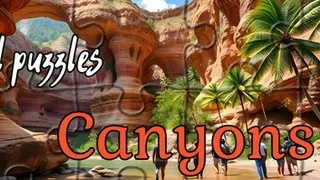 Настоящие пазлы - Каньоны