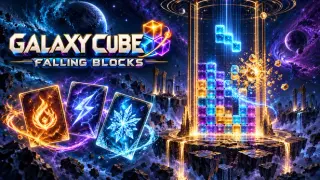Galaxy Cube: Falling Blocks