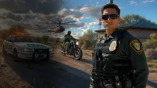 POLICE BORDER CONTRABAND PATROL SIMULATOR (PS5)