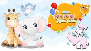 Cute animal jigsaw puzzle