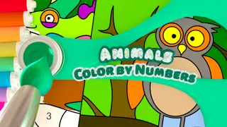Color by Numbers - Animals