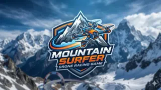 Mountain Surfer Drone Racing Game