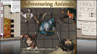 Fantasy Grounds - Adventuring Animals (Token Pack)