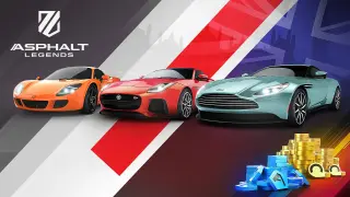 Asphalt Legends – British Bundle - Switch