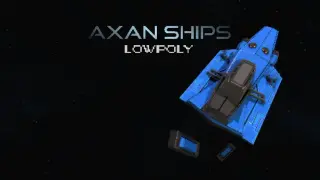 Axan Ships - Low Poly