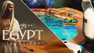 Egypt Frontiers x Pool Cleaning Simulator