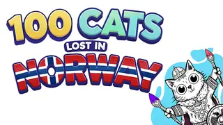 100 Cats Lost in Norway Find & Color