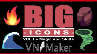 Visual Novel Maker - Big Icons Vol 1 - Magic and Skills