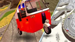 Tuk Tuk Extreme - Real Car Driving Simulator & Parking 2023 Car Games 3D Vehicle - Switch