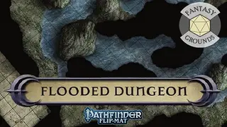 Fantasy Grounds - Pathfinder RPG - Pathfinder Flip-Mat - Flooded Dungeon