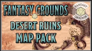 Fantasy Grounds - FG Desert Ruins Map Pack