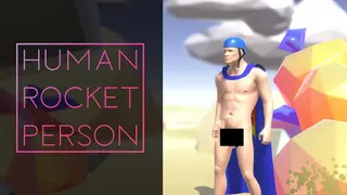 🚀 Human Rocket Person