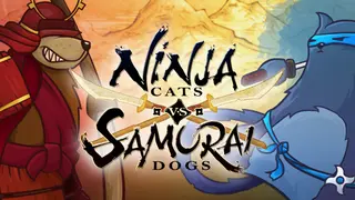 Ninja Cats vs Samurai Dogs