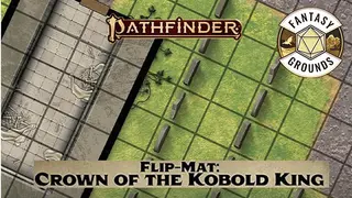 Fantasy Grounds - Pathfinder RPG - Pathfinder Flip-Mat - Crown of the Kobold King