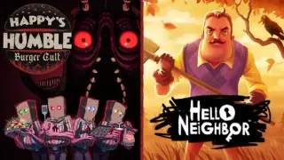 Happy's Humble Burger Cult + Hello Neighbor