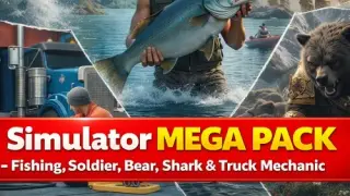 Simulator Mega Pack – Fishing, Soldier, Bear, Shark & Truck Mechanic - Switch