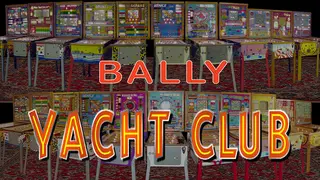 Bingo Pinball Gameroom - Bally Yacht Club
