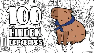 100 Hidden Capybaras