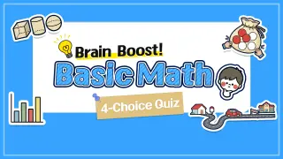 Brain Boost! Basic Math 4-Choice Quiz - Switch