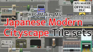 RPG Maker MV - Japanese Modern Cityscape Tileset